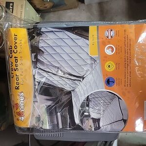 MONEY DONATED TO SPCA 4knines Is crew cab rear seat cover full size trucks